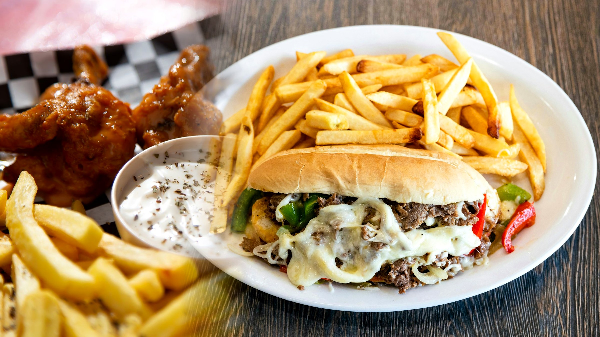 Cheesesteak and Wings: How to Order Both